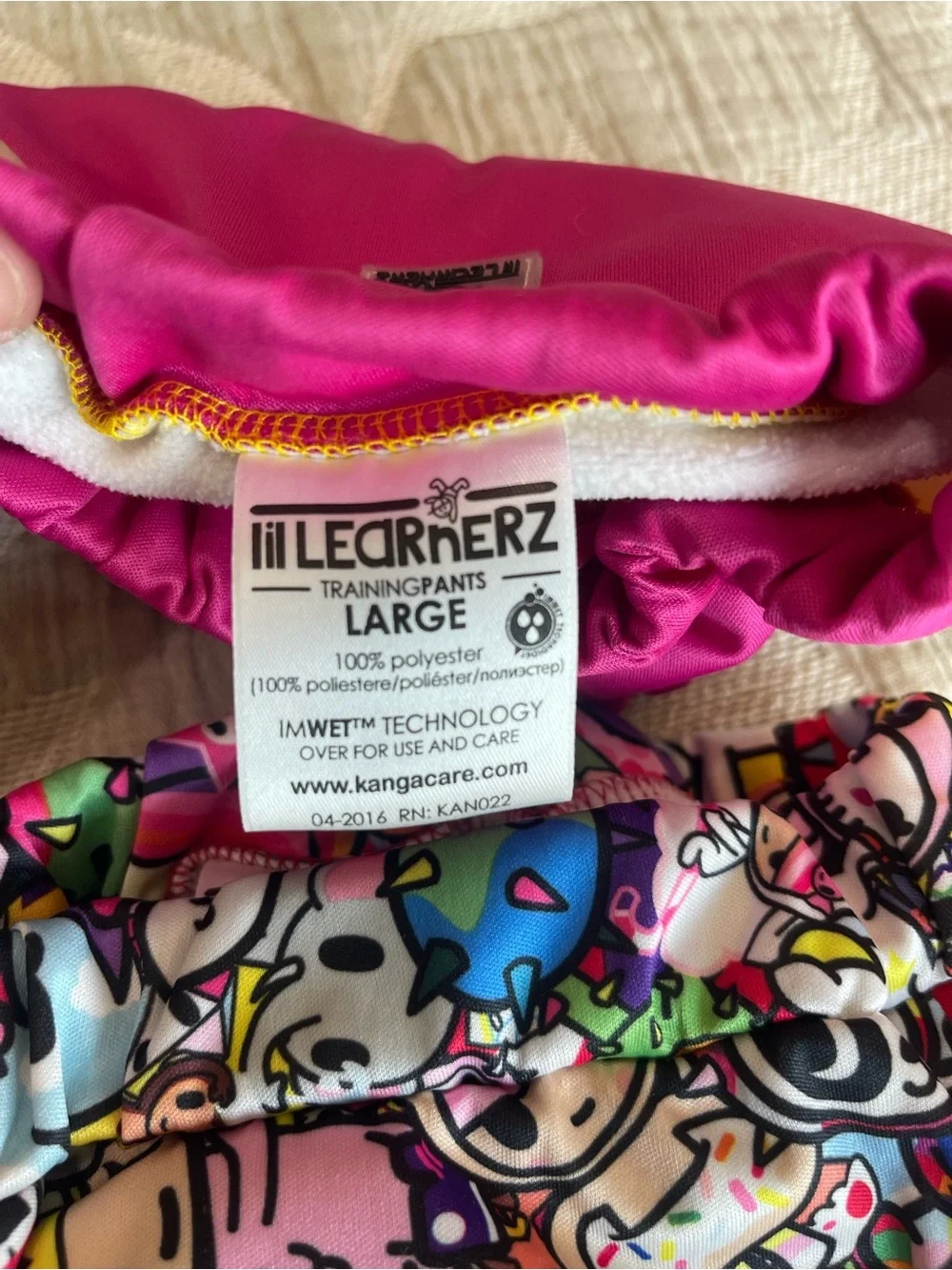 Colorful Kids Potty Training Pants set of six! Great condition.